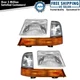Lighting Kit Driver & Passenger Side Fits 1998-2000 Ford Ranger