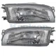 For 97-01 Mirage Sedan 4-Door Headlight Headlamp Head Light Lamp w/Bulb SET PAIR
