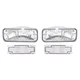 Driver&Passenger Turn Signal Lights + Side Marker Light For Chevy Camaro 85-92