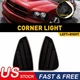 Smoke Side Marker Parking Turn Signal Corner Lights Lens For 06-10 Dodge Charger