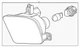 Genuine Honda Turn Signal Light Assembly 33300-THR-A31