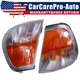 Pair Turn Signal Corner Marker Parking Lamp For Mercedes Benz C Class W202 94-00