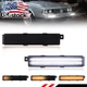 Smoke Switchback LED Bumper DRL Signal Lights For 82-96 Oldsmobile Cutlass Ciera