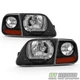 1997-2003 Ford F150 Expedition Lightning SVT Harley Davidson Headlights Black