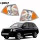 For Jeep Compass 07-10 Front Marker Signal Blinker Corner Parking Light Pair Set
