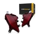 For Toyota Highlander 2020-2023 Bumper Reflector Driver And Passenger Side CAPA