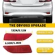 AUXITO BUMPER REFLECTOR LIGHT TAIL LAMP HOUSING FOR 2011-13 LEXUS CT 200H CT200H