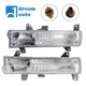Front Bumper Left Right Park Lamp Fit for 17 18 19 20 Jeep Compass 2.0L L4 2.4L 