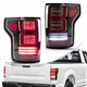 VLAND LED Tail Lights Assembly For Ford F150 2015-2020 Clear Lens Rear Lamps