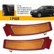 63147274433 Amber Lens Front Bumper Reflectors For BMW E70 X5 LCI 2011-2013 2PCS