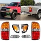 For Toyota Tacoma 2001-2004 Headlight Corner Black Signal Tail Light Right+ Left