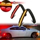 For 2015-2023 Dodge Charger Front & Rear LED Side Bumper Marker Smoked Lens LED