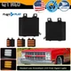 Smoked Switchback LED Signal Side Corner Lights For 81 82 Chevy GMC Pickup Truck
