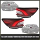 Left Driver+Right Passenger Side Tail Light Assembly For Ford Escape 2023-2025