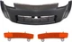 Front Bumper Cover for Nissan 350Z 2003-2005, 3-Piece Kit with Bumper