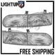 1992-1995 Ford Taurus Left Right Sides Headlights Headlamps Pair