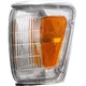 Corner Light For 89-91 Toyota Pickup w/ chrome trim Driver Incandescent w/ Bulb