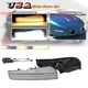 Clear Front Amber LED Signal Parking Lights For 93-97 Pontiac Firebird Trans Am