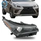 Headlight For Lexus NX200t NX300 NX300h Right LED 2018-2021 Black no AFS Clear