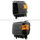 Fits 14-18 GMC SIERRA Projector Headlight With Clear Lens