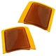 Upper Corner Reflector Set Fits 1994-2000 Chevy C/K GM2550143 GM2551143 Front