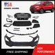 Front Bumper Cover Grille Complete Kit For 2018-2022 Ford Ecosport