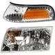Headlight & Corner Light Kit Left Side for 1998-2011 Ford Crown Victoria LX