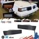 Smoke Lens White DRL Amber LED Signal Light For 1985-86 Oldsmobile Cutlass Salon