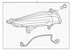Genuine Kia Park & Side Lamp 92304-D5500
