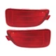 For Kia Soul 2012 2013 Bumper Reflectors Rear, Driver and Passenger Side | Pair For Kia Soul 2012 2013 Bumper Reflectors Rear, Driver and Passenger Side | Pair