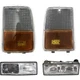 Headlight Corner Light Kit For 1987-1990 Chevy Caprice Left and Right With Bulb