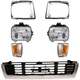 Halogen Headlight Lamp For 1989-1991 Toyota Pickup Driver and Passenger Side