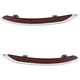 Pair Of Rear Bumper Reflectors 2015-2020 Acura TLX 4 Cyl 6 Cyl 3.5L 33505TZ3A01