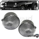 Pair LH RH Halogen Signal Lights for JEEP 14-17 WRANGLER