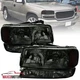 Smoke DRL Headlights+Bumper Signal Lamps Fits 1999-2006 GMC Sierra Yukon XL Pair