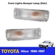 LH+RH Front Lights Bumper Lamp Fits Toyota Hilux LN85 LN106 Pickup 1989-95 P06
