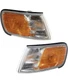 Corner Light For 94-97 Honda Accord Set of 2 Left & Right Incandescent w/ Bulbs