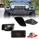 4PC Smoke Bumper Signal Fender Side Marker Lights For 1997-2006 Jeep Wrangler TJ