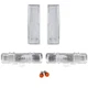 HECASA CLEAR Corner Bumper Signal Light For 83-93 Chevy S10 Blazer GMC S15 Jimmy