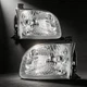 Halogen Headlight For 2000-04 Toyota Tundra LH+RH Regular Cab Access Cab Clear