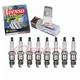 8 pc Denso Platinum TT Spark Plugs for 1979-1984 GMC K1500 Suburban 5.0L pm
