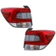 Tail Lights For 2020-2021 Subaru Crosstrek 20-22 Impreza LH/RH Outer w/ bulb LED