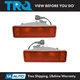 TRQ Parking Light Set Fits 88-94 Nissan D21 88-95 Pathfinder 95-97 Pickup