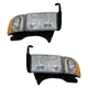 For Dodge Ram 2500 99-02 Headlight Set Driver & Passenger Side Replacement