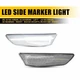 For 2003-2007 Infiniti G35 2D Coupe Front Bumper Side Marker Signal Lights 2PCS