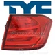 TYC Right Outer Tail Light Assembly for 2012-2013 BMW 325i Electrical xu