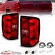 2014-2018 For Chevy Silverado 1500/2500HD/3500HD OE Red Tail Lights With Bulbs