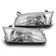 For 97 98 99 Toyota Camry CE LE XLE Replacement Headlights Headlamps Lamp Chrome