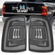 CLEAR FULL LED Tail Lights For 2009-2018 Dodge RAM 1500 2500 3500 W/Animation LR