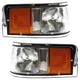 Pair Corner Lights 90-94 Lincoln Town Car Signature FOVY15A201B FOVY15A201A